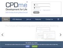 Tablet Screenshot of cpdme.com